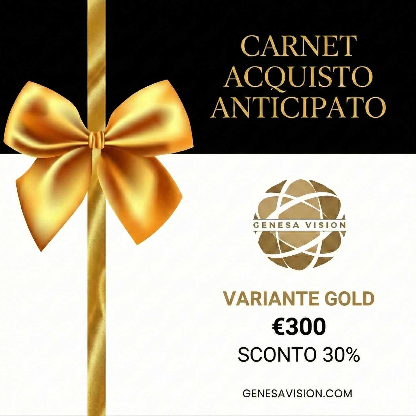 Carnet Acquisto Anticipato Genesa Vision
