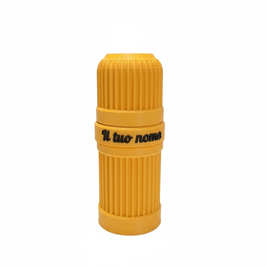 Porta gocce colorato Giallo Curcuma