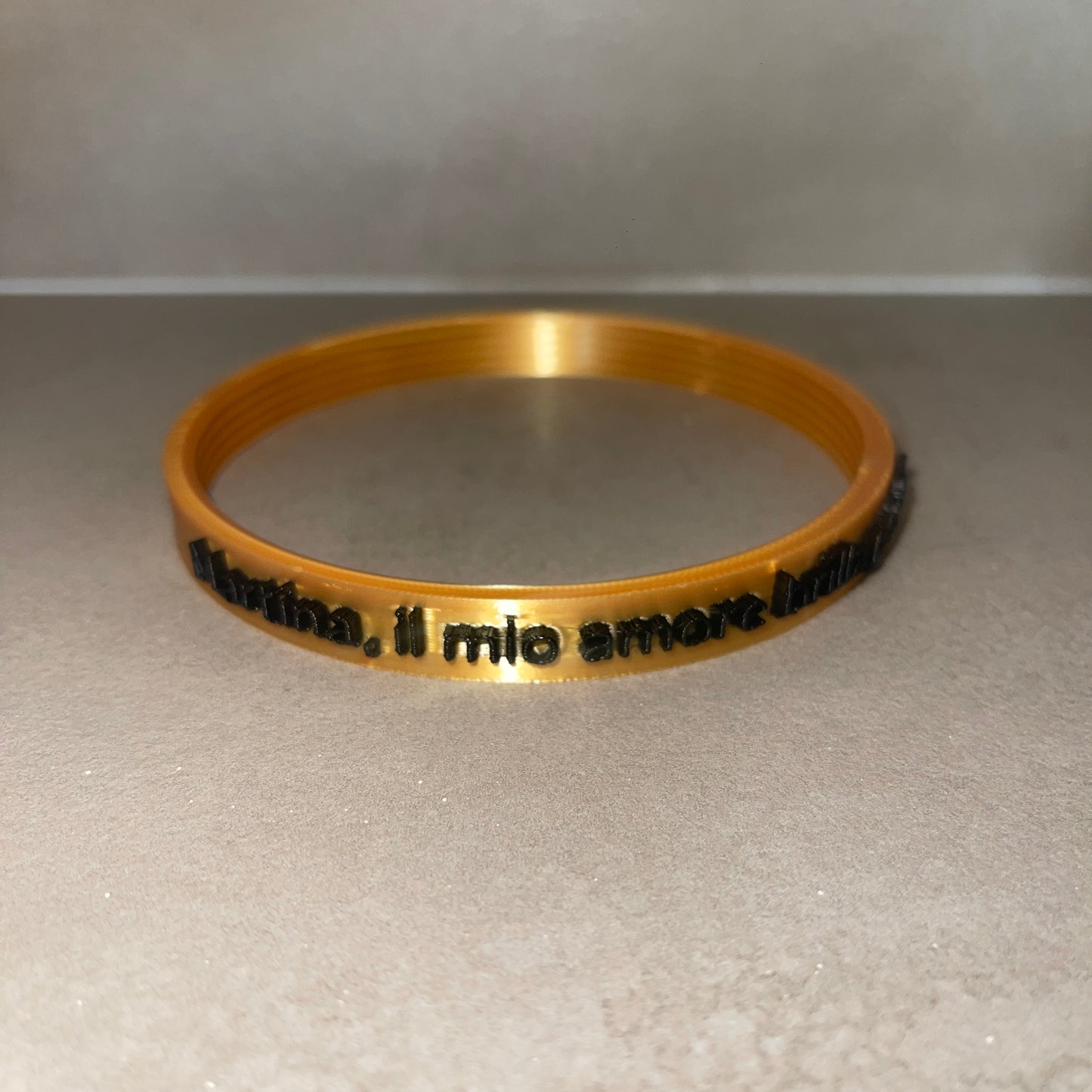 anello in oro personalizzato luna deluxe