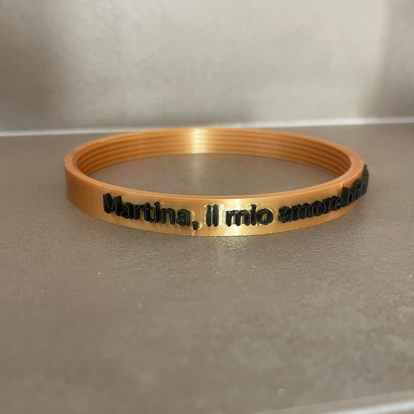 anello in oro personalizzato luna deluxe
