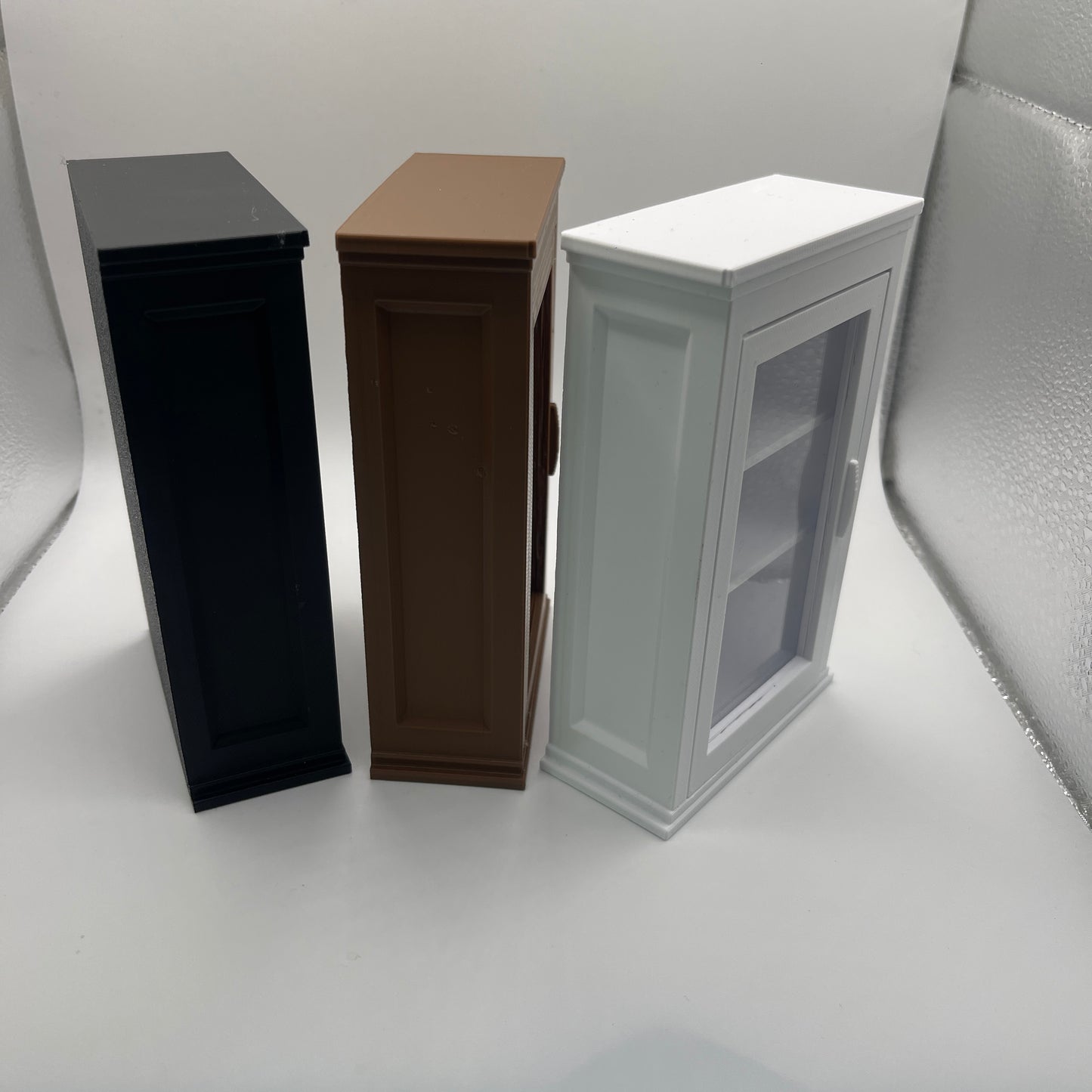 Mini libreria da collezione (senza libri)