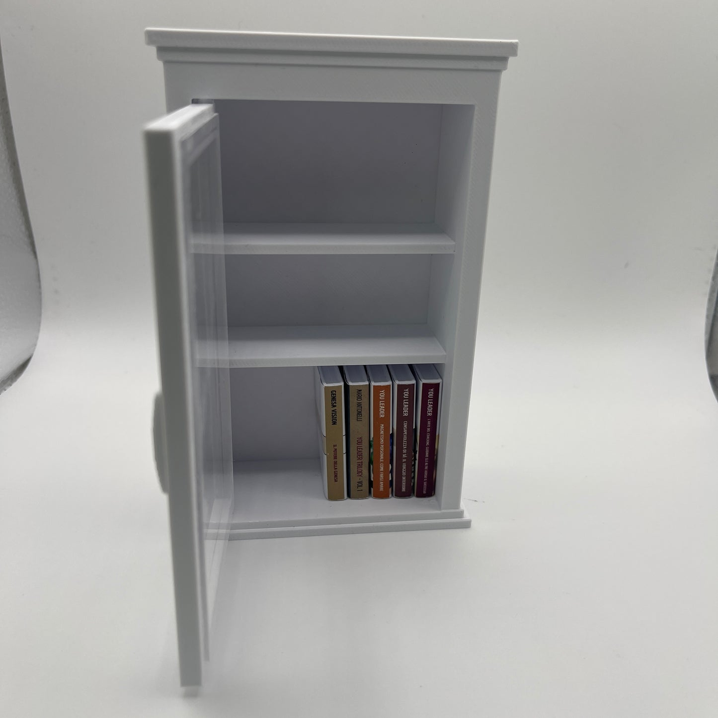 Mini libreria da collezione (include 5 Mini Libri 3D NFC editi da Genesa Vision)