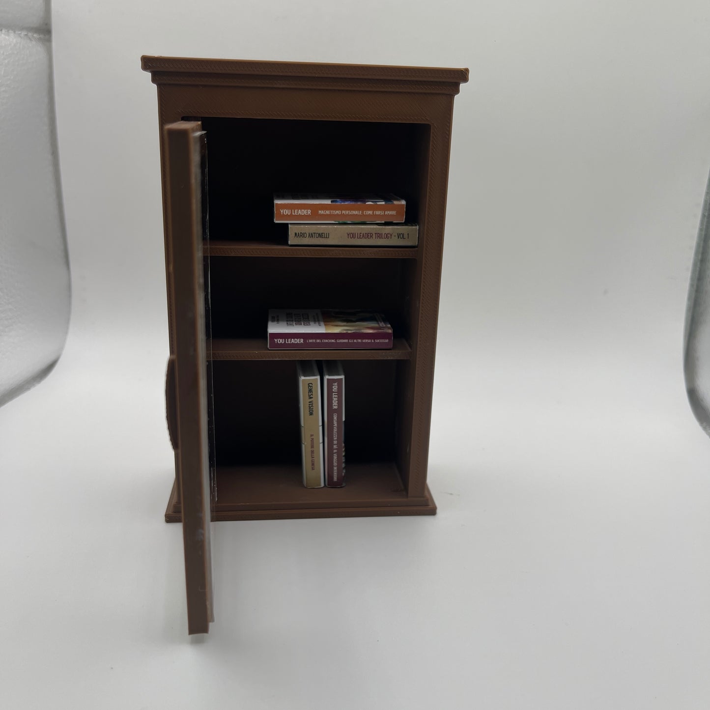 Mini libreria da collezione (include 5 Mini Libri 3D NFC editi da Genesa Vision)