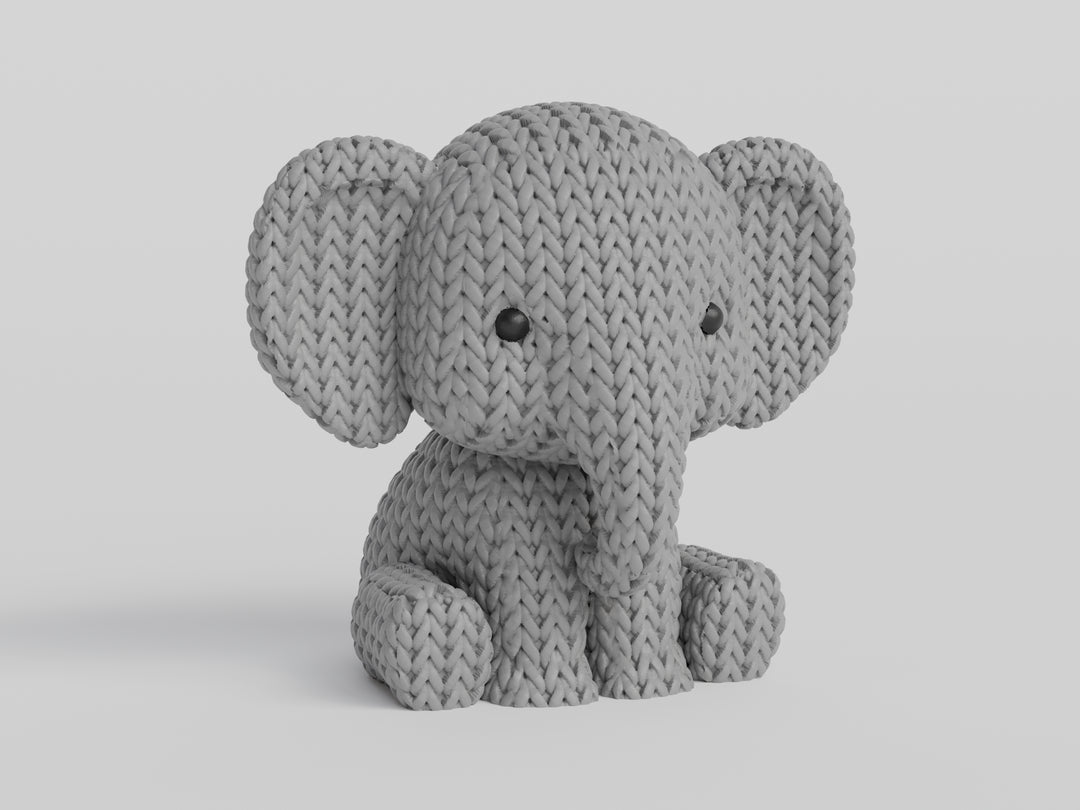 Collezione a maglia n. 23 – Elefante