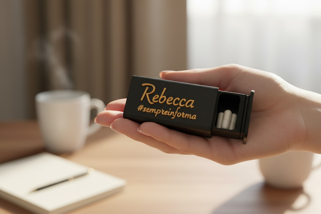 Portapillole a Cassetto Personalizzato – Eleganza e Praticità sempre con Te