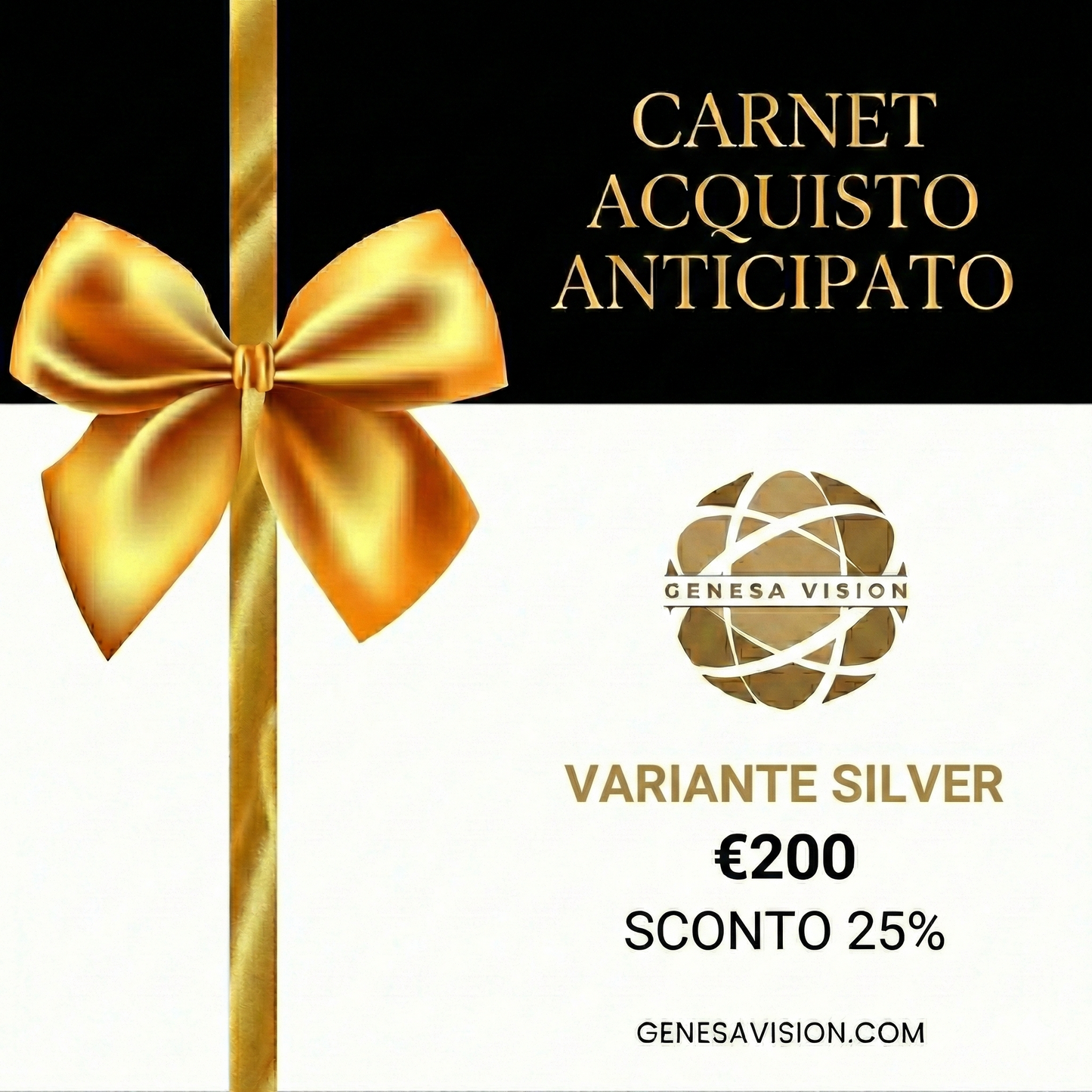 Carnet Acquisto Anticipato Genesa Vision