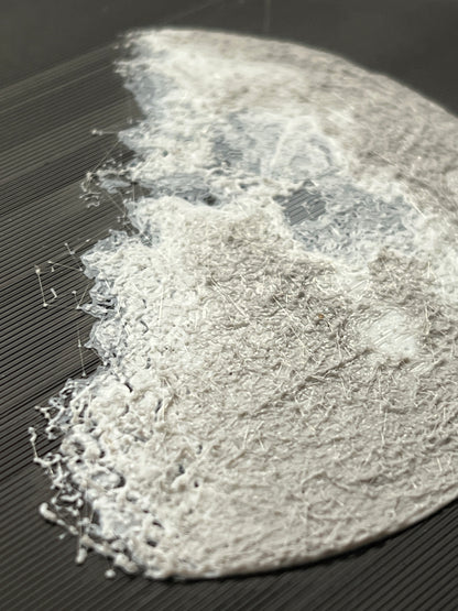 tela luna 3D personalizzata fase lunare