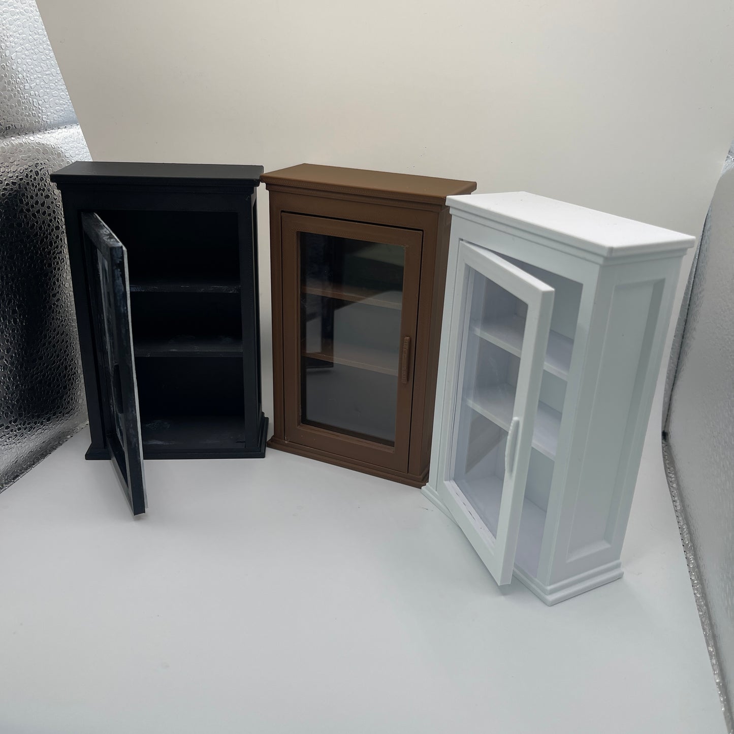 Mini libreria da collezione (senza libri)