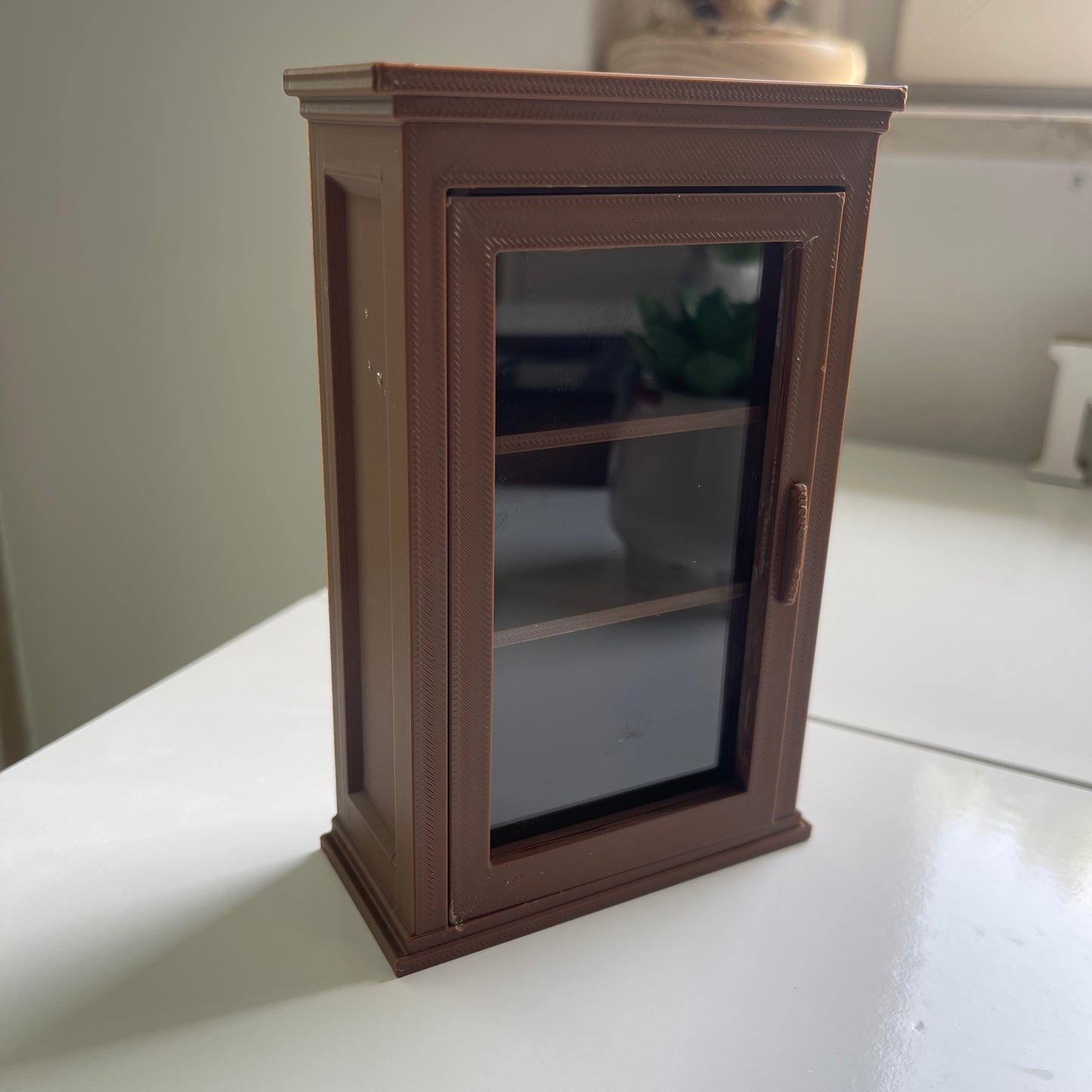Mini libreria da collezione (senza libri)