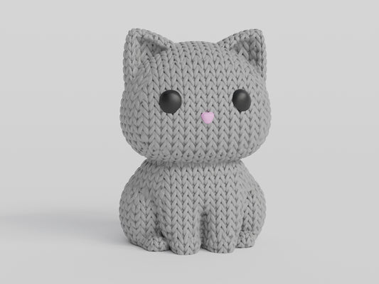 Collezione a maglia n. 28 – Gattino