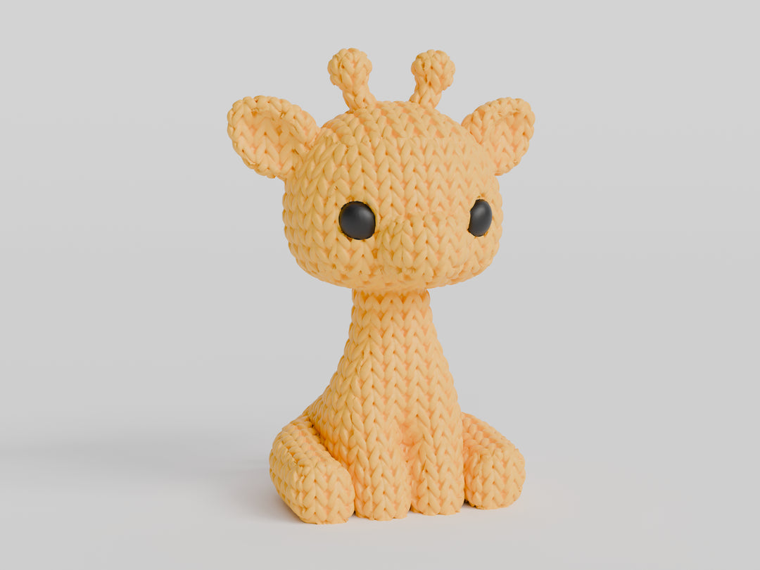 Collezione a maglia n. 32 – Giraffa