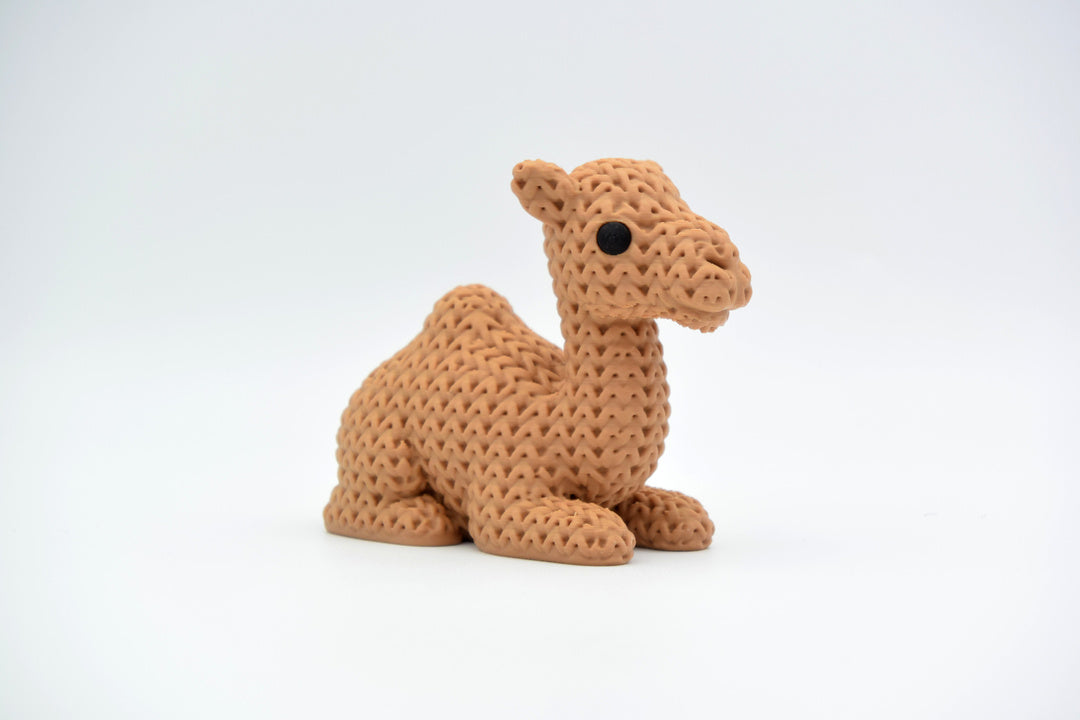 Animaletti 3d da esposizione effetto maglia