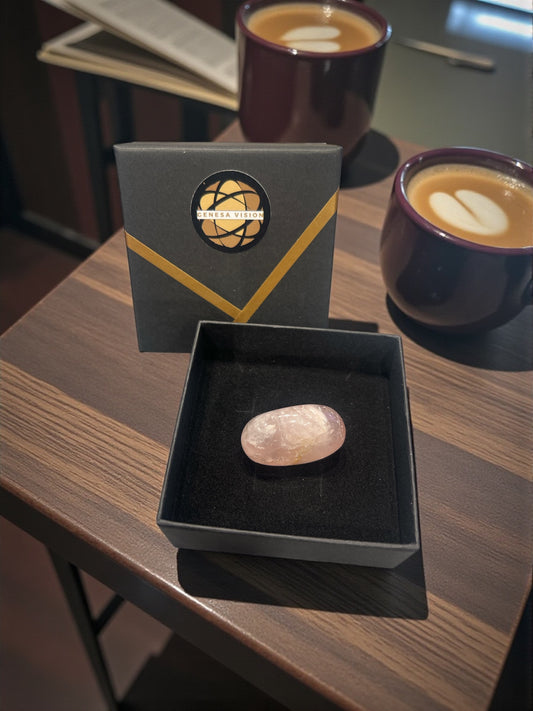 Quarzo Rosa Levigato — 18,9 mm | 15,5 g