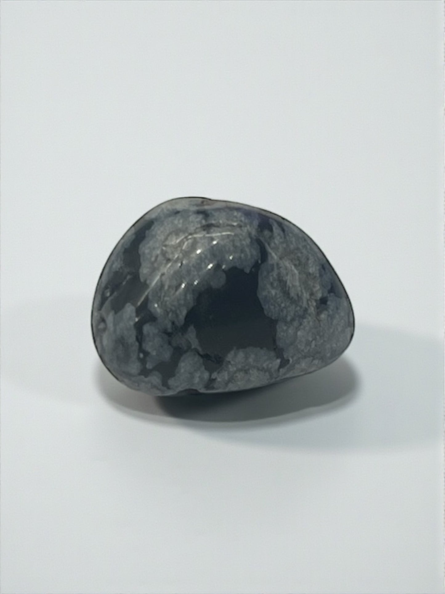 Ossidiana Fiocco di Neve — 7 g | 24 × 15,3 mm