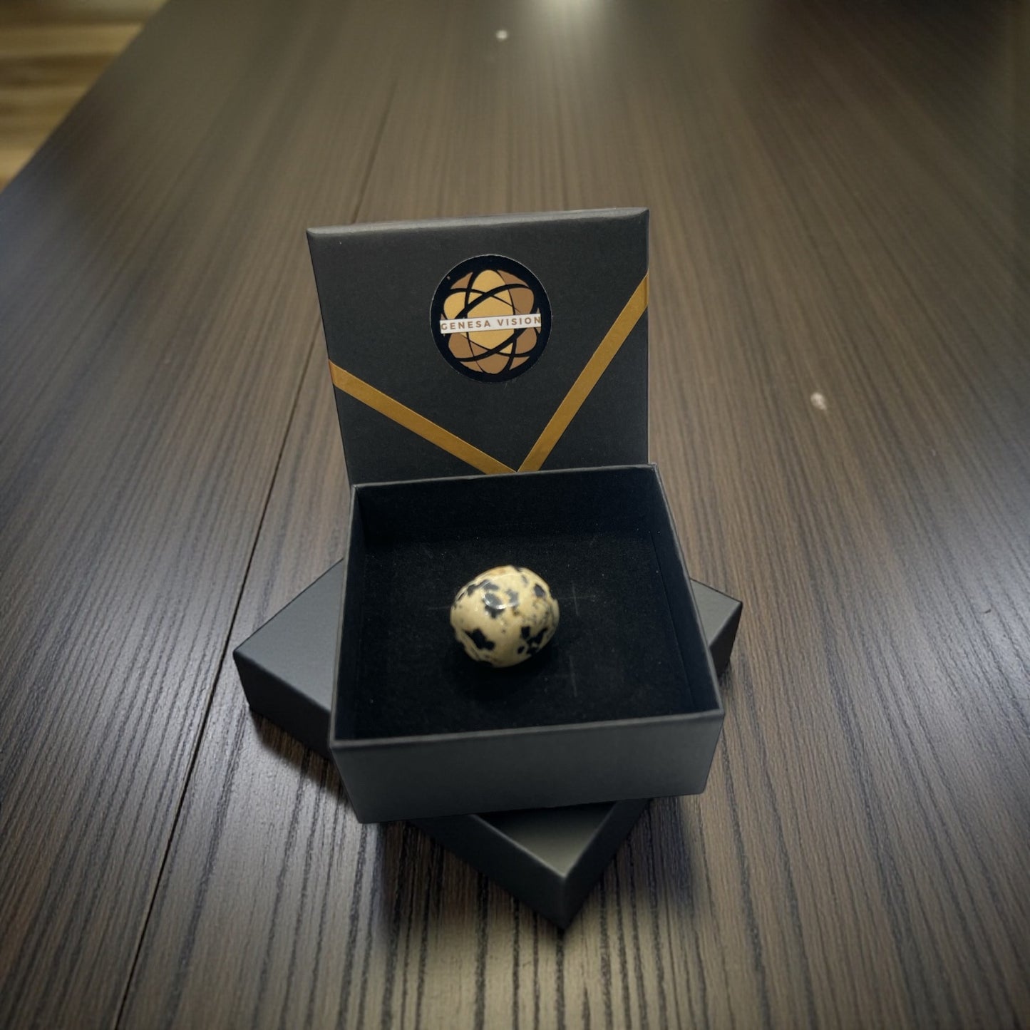 Pietra Dalmata — 9,2 g | 20,1 × 17,1 mm