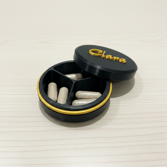 Portapillole Rotondo Personalizzato