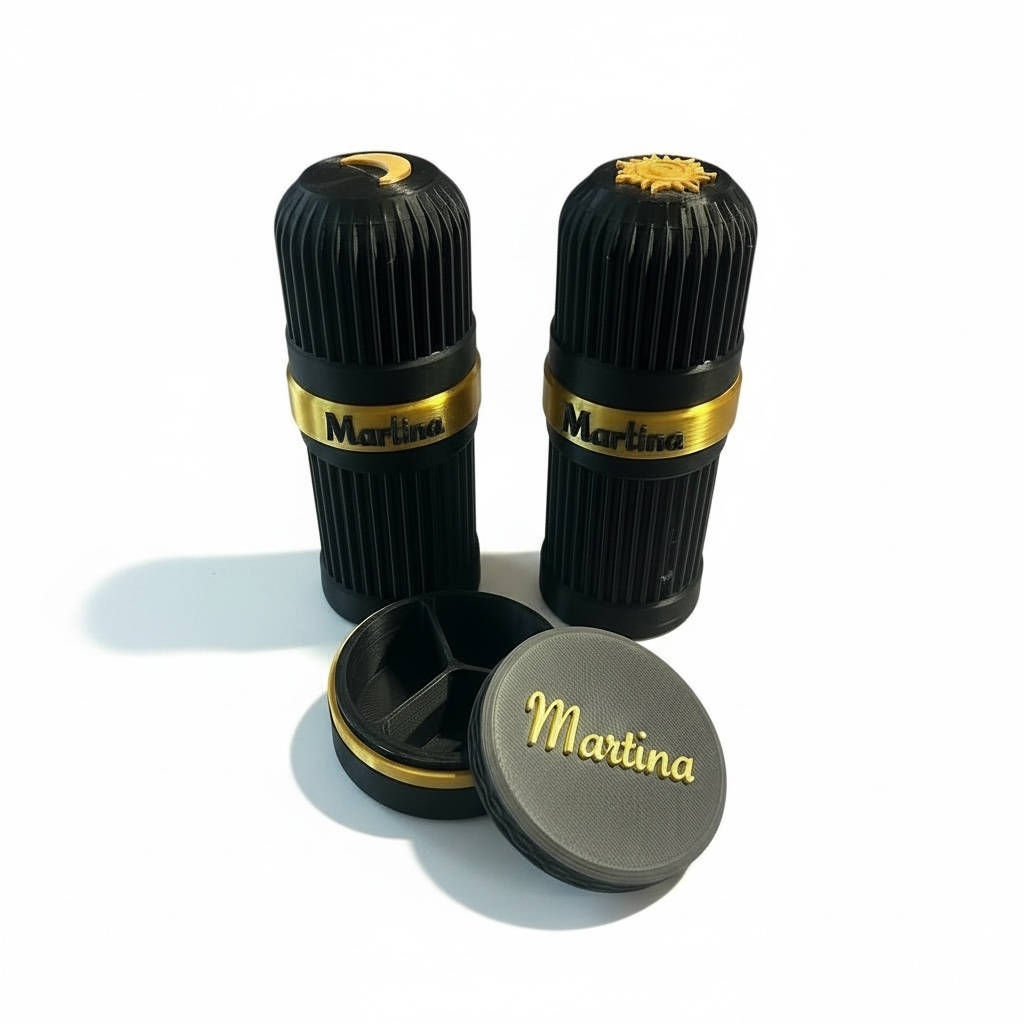 kit porta gocce portapillole personalizzabile