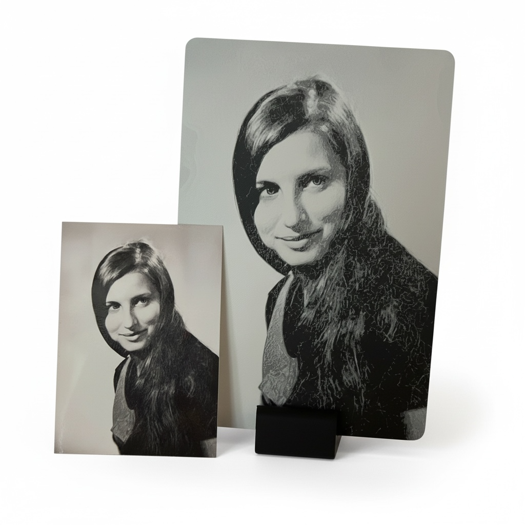 tela fotografica 3D personalizzata rilievo