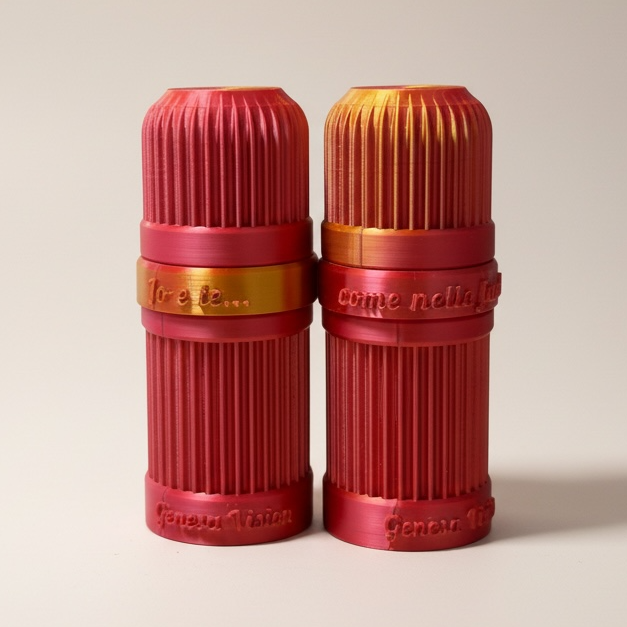 Porta gocce DUAL COLOR "Favole" - Due pezzi con frase: "Io e te... come nelle favole." A8/A9